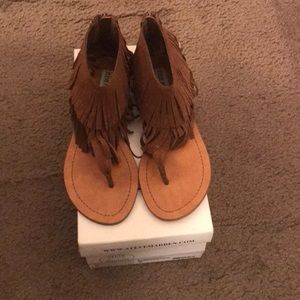 Steve Madden suede sandals